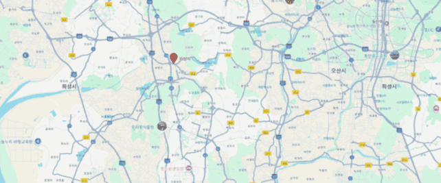 동탄 출장마사지 가능 지역 지도 - 동탄2신도시, 능동, 반송동 등 포함