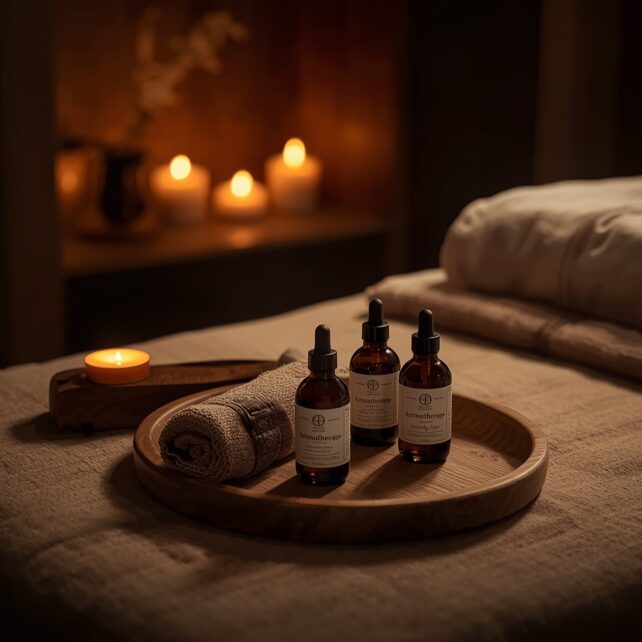 일산 출장마사지 | 24시간 프라이빗 홈케어 2 일산 출장마사지 아로마 홈타이 마사지 분위기 - 고급스러운 조명과 에센셜 오일 테라피 공간